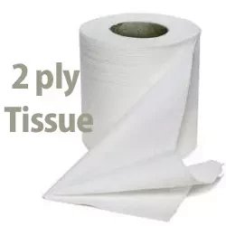 2 Ply Toilet Paper (50 rolls per pack)